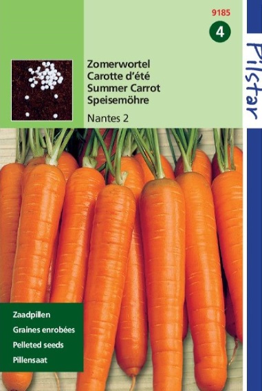 Carrot Nantes 2 seed pills (Daucus) 500 seeds